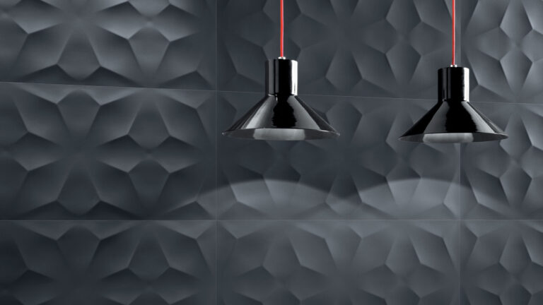 Betegelde wand